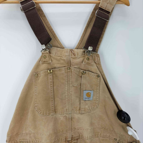 カーハート Carhartt 90S FR Flame Resistant DUCK BIB OVERALLS 星型タグ ダック地 ダブルニー ペインター ワーク オーバーオール ビックサイズ メンズ