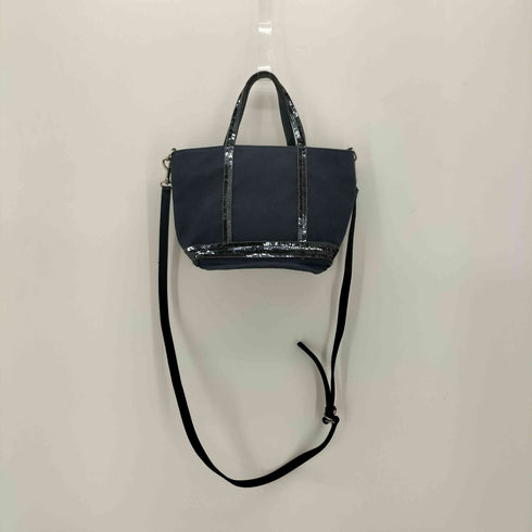 ヴァネッサブリューノ Le Cabas vanessabruno フランス製 2WAY キャンバス スパンコール ショルダーバッグ レディース