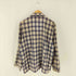 シアーズ Sears 70-80s PERMA-PREST 開襟 チェック パジャマシャツ メンズ import:L