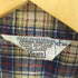 シアーズ Sears 70-80s PERMA-PREST 開襟 チェック パジャマシャツ メンズ import:L