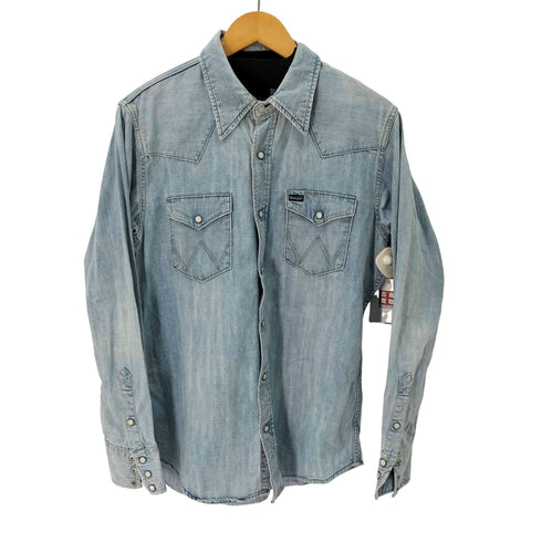 ラングラー Wrangler デニム ウエスタンシャツ メンズ import:L