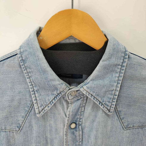 ラングラー Wrangler デニム ウエスタンシャツ メンズ import:L