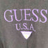 ゲスジーンズ GUESS JEANS フロントロゴ刺繍 クルーネックスウェット メンズ import:S