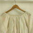 ナチュラルビューティーベーシック NATURAL BEAUTY BASIC 24SS シアーギャザーペプラムブラウス レディース import:M