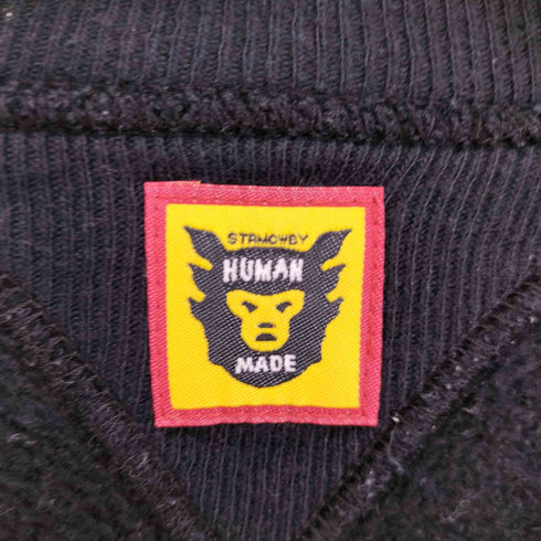 ヒューマンメイド HUMAN MADE 24AW TSURIAMI SWEATSHIRT 吊り編み スウェット シャツ トレーナー メンズ import:M