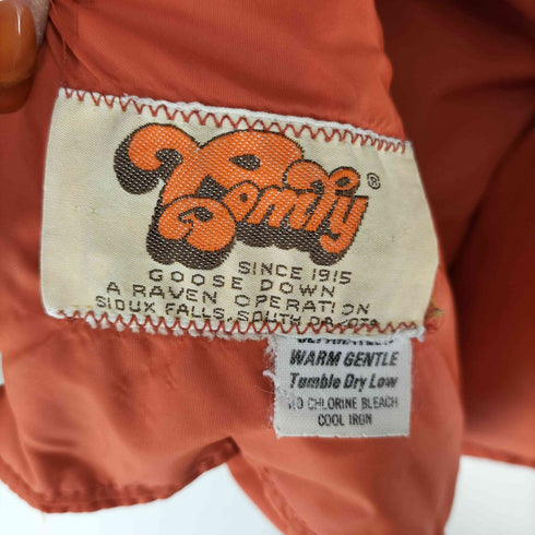 コンフィーアウトドアガーメント COMFY OUTDOOR GARMENT 80-90s カウボーイ ダウンベスト メンズ