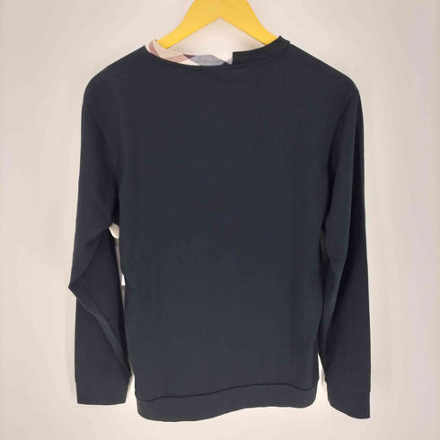 ブラックレーベルクレストブリッジ BLACK LABEL CRESTBRIDGE ロゴプリント クルーネック Tシャツ メンズ import:M