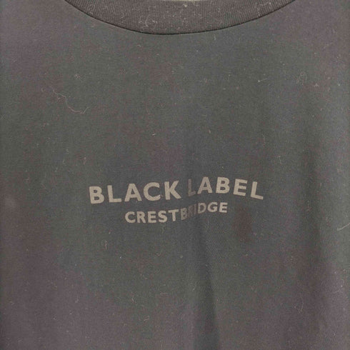 ブラックレーベルクレストブリッジ BLACK LABEL CRESTBRIDGE ロゴプリント クルーネック Tシャツ メンズ import:M