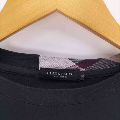 ブラックレーベルクレストブリッジ BLACK LABEL CRESTBRIDGE ロゴプリント クルーネック Tシャツ メンズ import:M