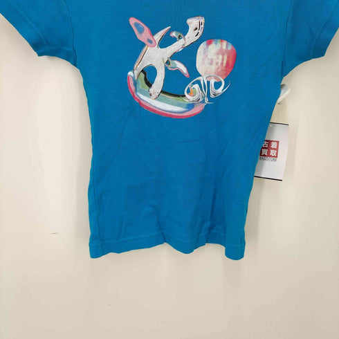 oysterservice フロントプリント 半袖tシャツ チビT Y2K レディース FREE
