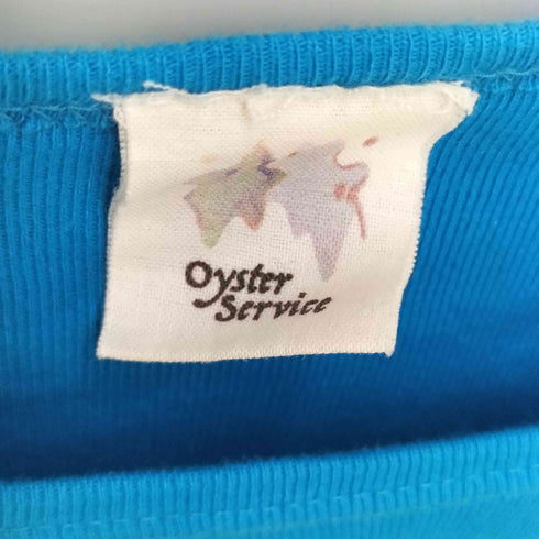 oysterservice フロントプリント 半袖tシャツ チビT Y2K レディース FREE