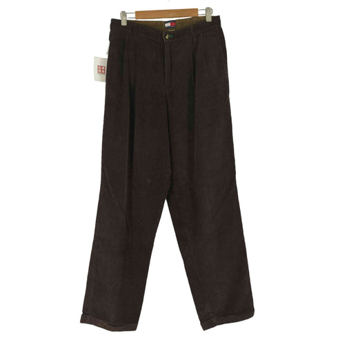 トミーヒルフィガー TOMMY HILFIGER 2タック コーデュロイパンツ メンズ 31×32