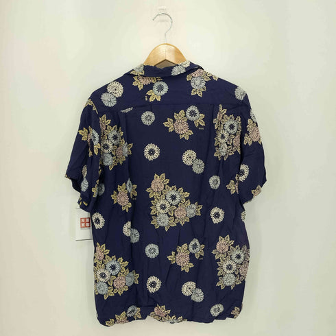 ドゥニーム Denime HAWAIIAN DREAM レーヨン100 アロハ半袖シャツ メンズ M