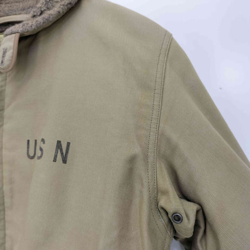 バズリクソンズ BUZZ RICKSONS N-1Navy Department SOLID MODEL デッキジャケット メンズ import:M