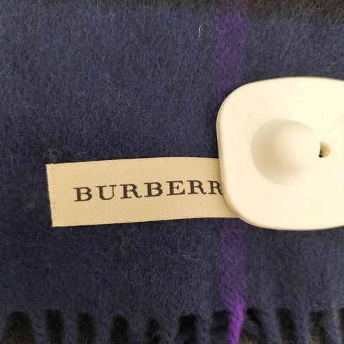 バーバリー BURBERRY チェック カシミヤ スカーフ レディース