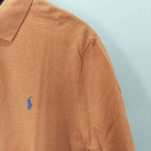 ポロラルフローレン POLO RALPH LAUREN CLASSIC FIT ポニー刺繍 鹿の子ポロシャツ メンズ import:L