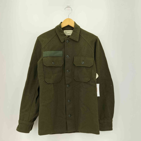 ユーエスアーミー U.S. ARMY 70s ウールミリタリー長袖シャツ メンズ XS
