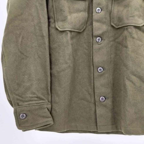 ユーエスアーミー U.S. ARMY 70s ウールミリタリー長袖シャツ メンズ XS