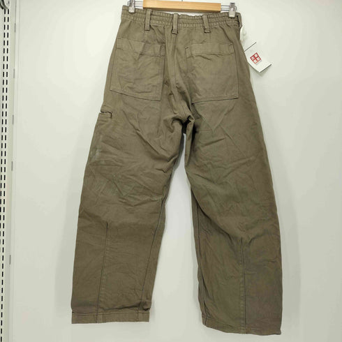 ジーユー GU バレルレッグワークパンツ メンズ JPN:S