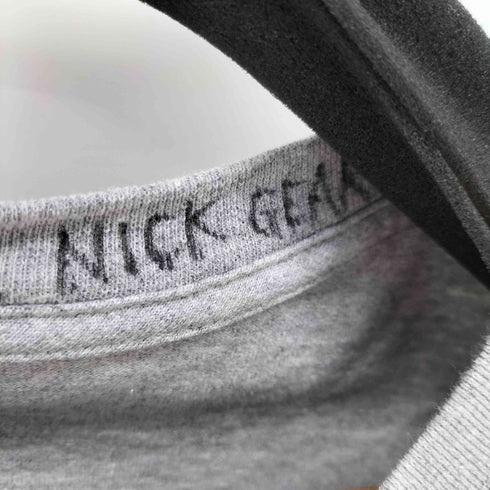 NICK GEAR ima:zine フラワー クルーネックTシャツ メンズ import:XL