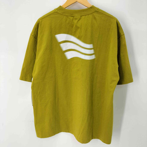 INWIND 刺繍ロゴ バックプリント オーバーサイズクルーネックTシャツ メンズ XL