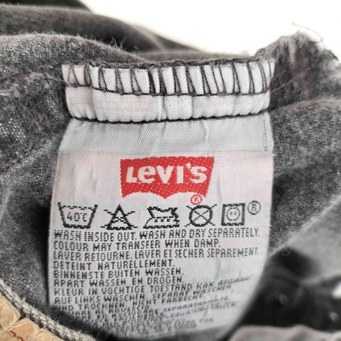 リーバイス Levis 90s イギリス製 ユーロリーバイス 501 0185 ボタン裏311 後染め デニムパンツ メンズ 34/32