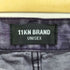 11KN BRAND フロントバックポケット 染色デニムパンツ メンズ S