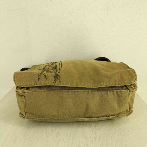CASTRO MEN BAG 孔雀刺繍 メッセンジャーバッグ メンズ
