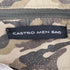 CASTRO MEN BAG 孔雀刺繍 メッセンジャーバッグ メンズ