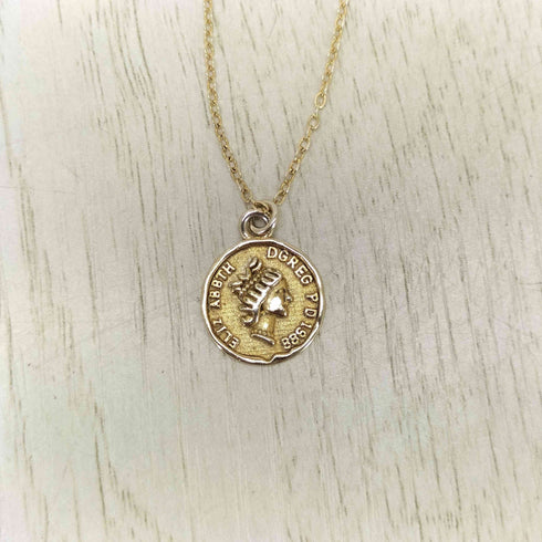 925刻印 コインネックレス メンズ