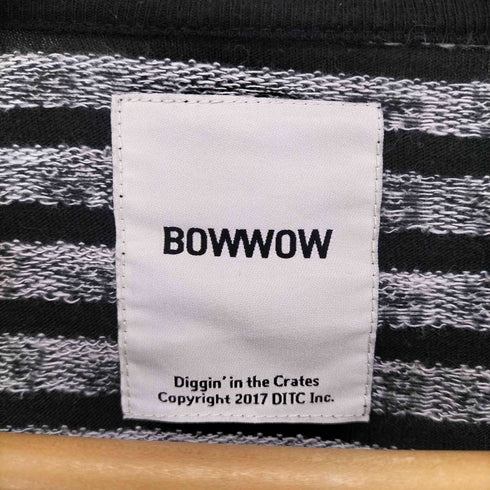 バウワウ BOWWOW 23AW BEATLE MANIA LOVE JACQUARD LS メンズ L