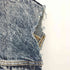 リーバイス Levis 80s USA製 白タブ 3rd型 ケミカルウォッシュ デニムベスト メンズ S