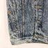 リーバイス Levis 80s USA製 白タブ 3rd型 ケミカルウォッシュ デニムベスト メンズ S