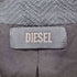 ディーゼル DIESEL 90~00S 裾フリルコットンダブルライダースジャケット レディース XS