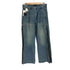 ハレ HARE Zip Layered Denim 2WAY サイドジップフレアデニムパンツ メンズ M