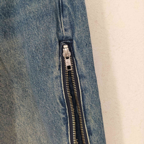 ハレ HARE Zip Layered Denim 2WAY サイドジップフレアデニムパンツ メンズ M