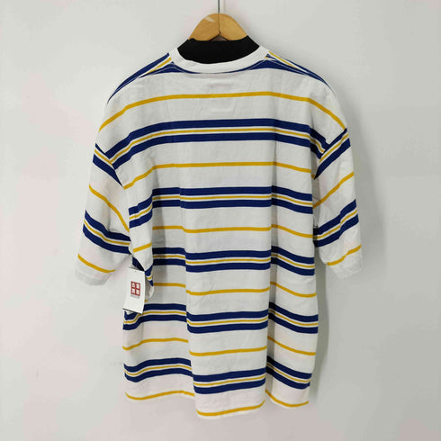 エレメント ELEMENT ボーダー ビックシルエット クルーネックTシャツ/ メンズ import:L