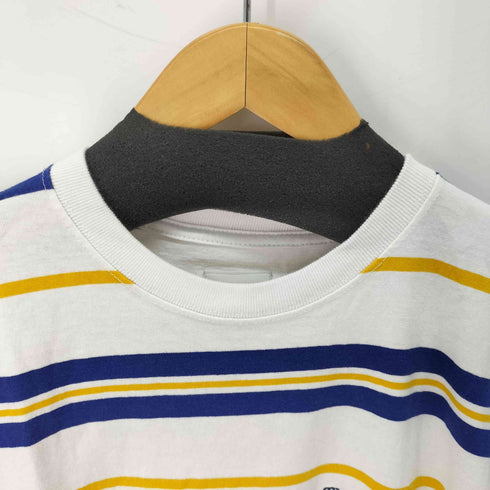 エレメント ELEMENT ボーダー ビックシルエット クルーネックTシャツ/ メンズ import:L