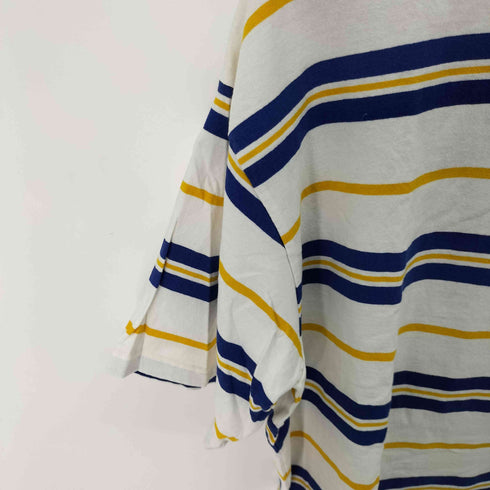 エレメント ELEMENT ボーダー ビックシルエット クルーネックTシャツ/ メンズ import:L