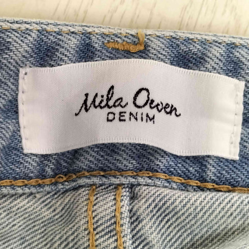 ミラオーウェン Mila Owen 22AW Wステッチストレートデニムパンツ レディース JPN:1