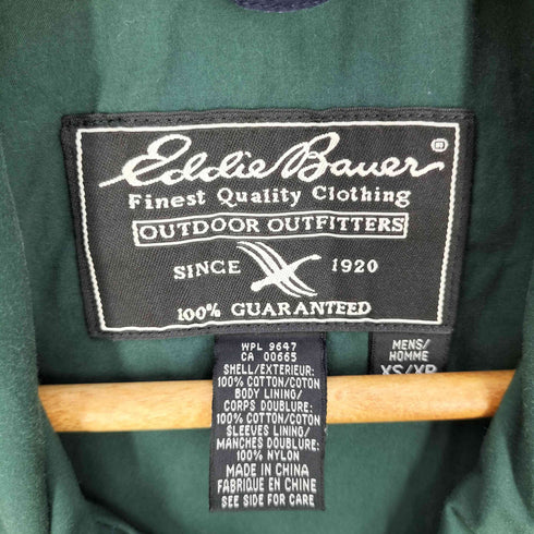 エディーバウアー Eddie Bauer 00S OUTDOOR OUTFITTERS コットン ジップブルゾン メンズ import:XS