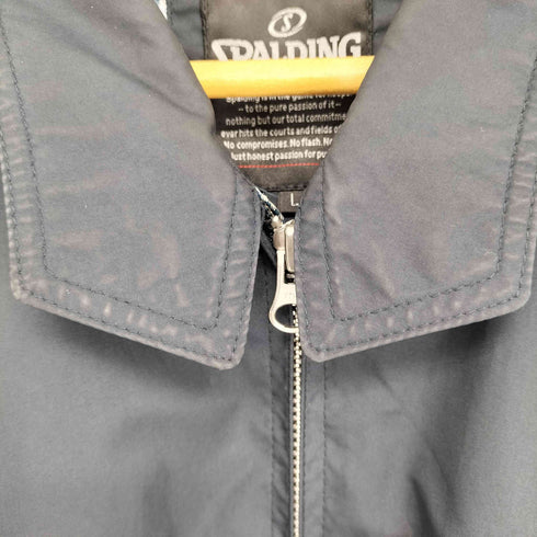スポルディング SPALDING 裏地チェックコーチジャケット メンズ import:L