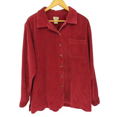 エルエルビーン L.L.Bean コーデュロイシャツ メンズ XL-REG