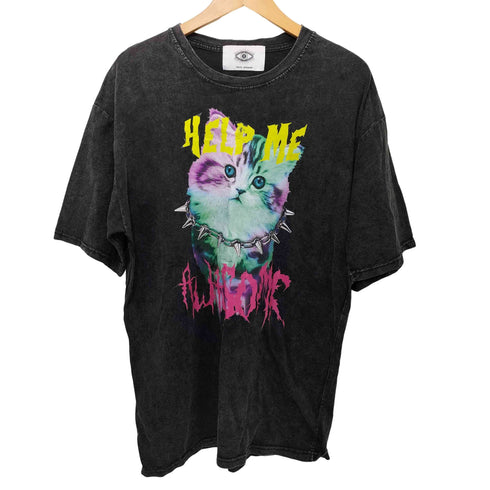 TOKYO URAGAWA 猫プリント Tシャツ レディース FREE