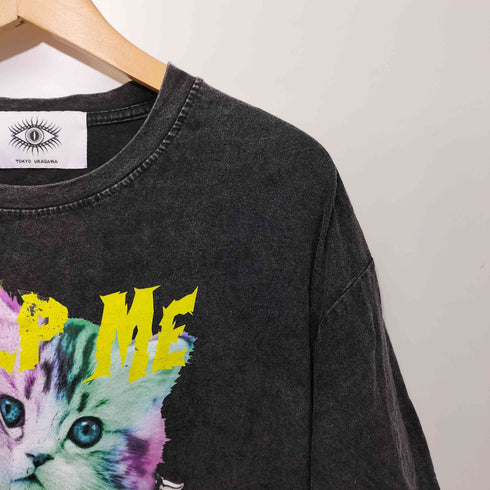TOKYO URAGAWA 猫プリント Tシャツ レディース FREE