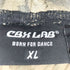 CBX LAB Y2K ダメージ加工レオパードワイドスウェットパンツ メンズ XL