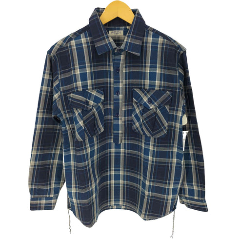 シュガーケーン SUGAR CANE L/S プルオーバー ワーク シャツ メンズ JPN:S