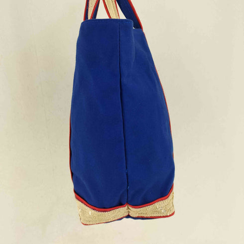 ヴァネッサブリューノ Le Cabas vanessabruno スパンコール切替 キャンバス トートバック メンズ