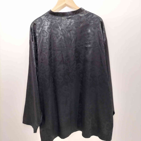 プニュズ PUNYUS L/S ドラゴン柄チャイナシャツ レディース JPN:4