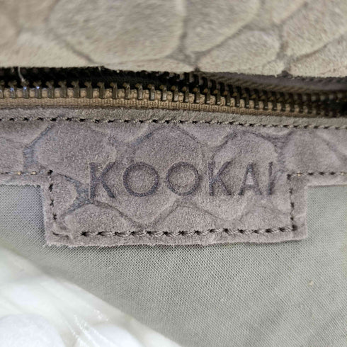 クーカイ KOOKAI カウレザー パイソン トートバッグ レディース